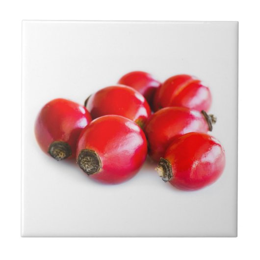 Gruppe reifer Birnenbeeren Fliese (Vorderseite)