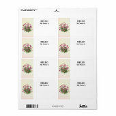 Gruppe rosa Scheinsonnenhüte (Vorne)