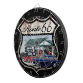 Gruppe Route 66 Dartscheibe (Vorderseite rechts)
