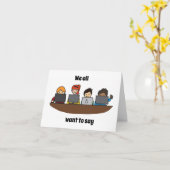 *GRUPPE SAGT* GLÜCKLICH GEBURTSTAG ZU IHNEN! KARTE (Gelbe Blume)