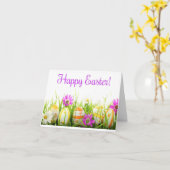 *GRUPPE SAGT* GLÜCKLICH OSTER/FRÜHZEIT ZU KARTE (Gelbe Blume)