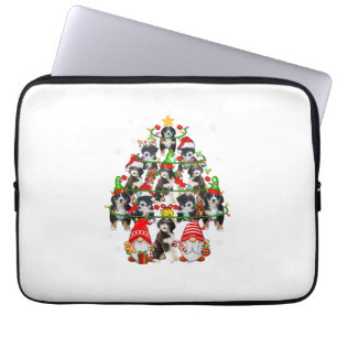 Gruppe Santa Reindeer Elf Bernedoodles als Weihnac Laptopschutzhülle
