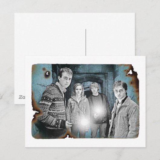 Gruppe schoss 1 postkarte (Vorne/Hinten)