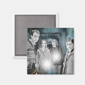 Gruppe Shot 1 Magnet (Vorderseite/Rückseite)