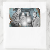 Gruppe Shot 1 Rechteckiger Aufkleber (Tasche)