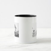 Gruppe Surfer in Honolulu, Hawaii Surfing Tasse (Zentrum)