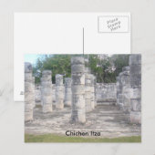 Gruppe Tausender Säulen Postkarte (Vorne/Hinten)