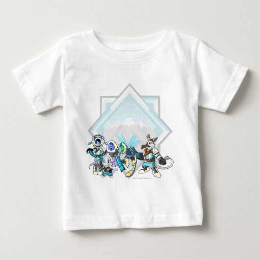 Gruppe Team-Fehlerberge Baby T-shirt (Vorderseite)