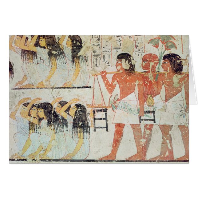 Gruppe Trauernde im Trauerzug (Vorderseite (Horizontal))