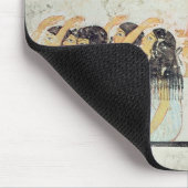 Gruppe Trauernde im Trauerzug Mousepad (Ecke)