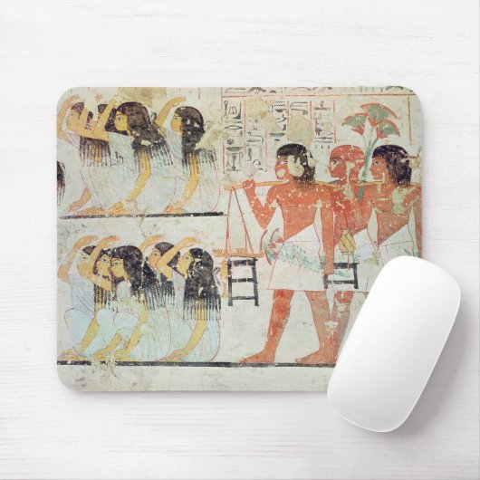 Gruppe Trauernde im Trauerzug Mousepad (Mit Mouse)