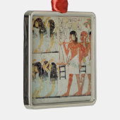 Gruppe Trauernde im Trauerzug Ornament Aus Metall (Rechts)