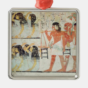 Gruppe Trauernde im Trauerzug Ornament Aus Metall