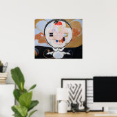 Gruppe VI, Evolution Nr. 13, Hilma af Klint Poster (Heimbüro)