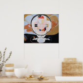 Gruppe VI, Evolution Nr. 13, Hilma af Klint Poster (Küche)