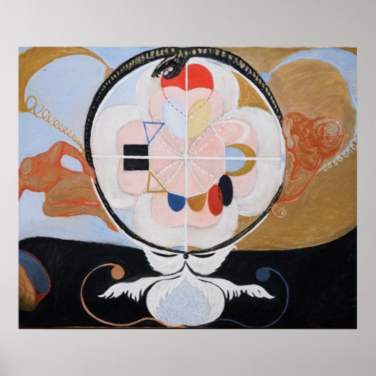 Gruppe VI, Evolution Nr. 13, Hilma af Klint Poster (Vorne)