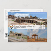 Gruppe von Denkmälern im Tempel von Hampi - Hemaku Postkarte (Vorne/Hinten)