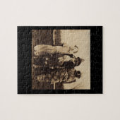 Gruppe von gruseligem puzzle (Horizontal)