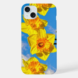 Gruppe von Osterglocken Goldmedaille Blumen Phone iPhone 15 Plus Hülle