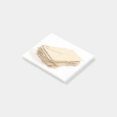 Gruppe von Umschlägen Post-it Klebezettel (angewinkelt)