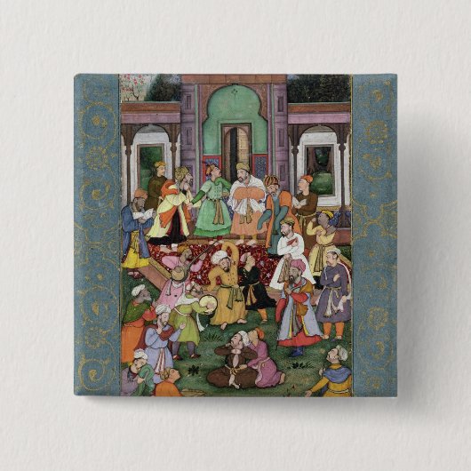 Gruppe Whirling Derwische, vom großen Clive Button (Vorderseite)