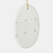 Gruppe Windkraftanlagen Keramik Ornament (Rechts)