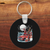 Gruppe Xmas Gnome Santa Entlebucher Berge auf KK Schlüsselanhänger (Vorderseite)