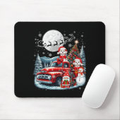 Gruppe Xmas Gnome Snowman Santa Maltias auf Ckup T Mousepad (Mit Mouse)
