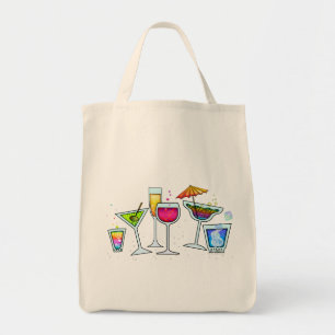 GRUPPEN FÜR COCKTAIL GLASSES ODER TOTE BAG TRAGETASCHE