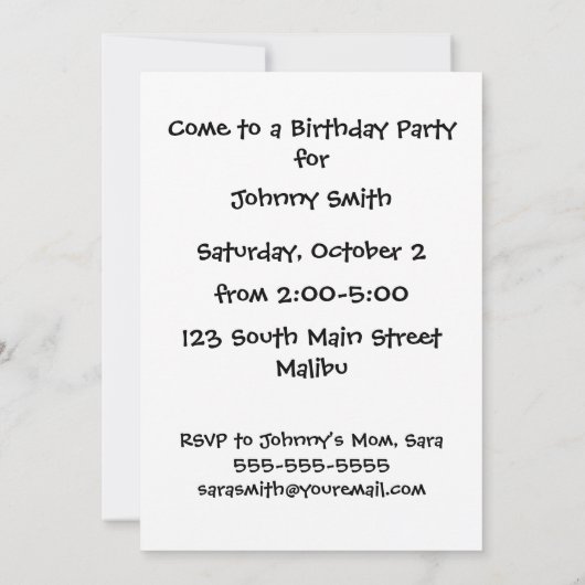 Gruppen-grüner Alligator5. Geburtstag Einladung (Rückseite)