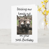 GRUPPEN ODER MÜLLENBRÜCKE GLÜCKLICH 30. KARTE (Gelbe Blume)