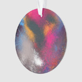 "Gruppen - rote" Kreisverzierung Ornament (Vorderseite)