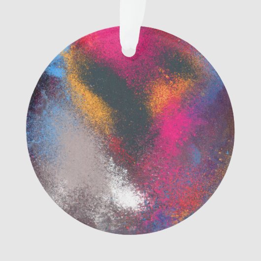 "Gruppen - rote" Kreisverzierung Ornament (Vorderseite)