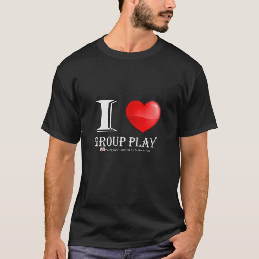 Gruppen-Spiel-Shirt der Liebe I T-Shirt (Vorderseite)