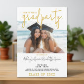 Gruppenabschlusspartei - Zwei Absolventen Einladung