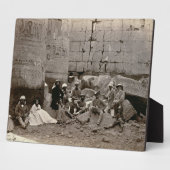 Gruppenfoto in der Hall of Columns, Karnak, T Fotoplatte (Seite)