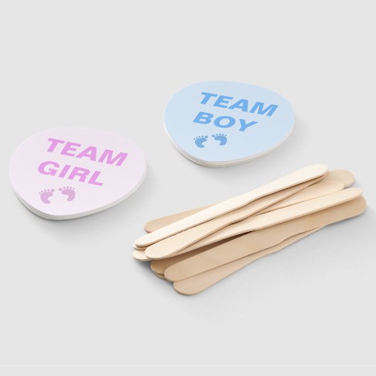 Gruppenjunge oder Team Girl Gender Revewer Dusche Fächer (Non-assembled)