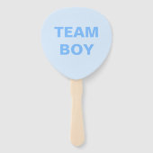 Gruppenjunge oder Team Girl Gender Revewer Dusche Fächer (Rückseite)