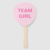 Gruppenjunge oder Team Girl Gender Revewer Dusche Fächer (Vorderseite)