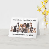 "GRUPPENKARTE" FÜR BÜROS UND FREUNDE, cool UND SPA Karte (Gelbe Blume)