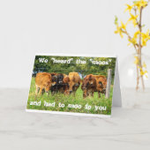 GRUPPENKARTE MIT VIELEN SPÄSSEN "EMPFANGENER GRAD" KARTE (Gelbe Blume)