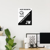 GRUPPENKLASSE VON (JEDES JAHR) benutzerdefiniertem Poster (Heimbüro)