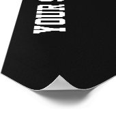 GRUPPENKLASSE VON (JEDES JAHR) benutzerdefiniertem Poster (Ecke)