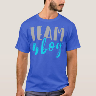 Gruppenmännchen zeigen Babydusche-Merch T-Shirt