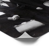 Gruppenportrait von Gewerkschaftern Poster (Ecke)