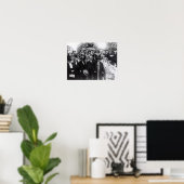 Gruppenportrait von Gewerkschaftern Poster (Heimbüro)