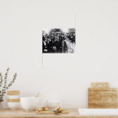 Gruppenportrait von Gewerkschaftern Poster (Küche)