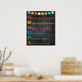 Gruppenposter Poster (Küche)