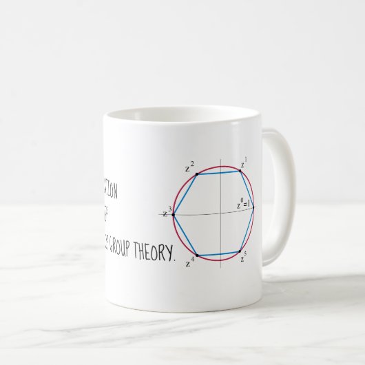 Gruppentheorie Kaffeetasse (VorderseiteRechts)
