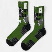 Gruppentherapie beginnt jetzt mit grüner Schwarzty Socken (Links)